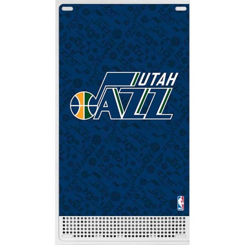 NBA Utah Jazz Blast Xbox Series S Console Skin